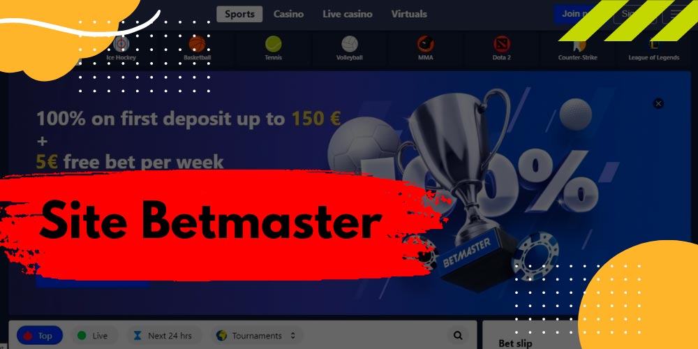 Betmaster is online betting platform